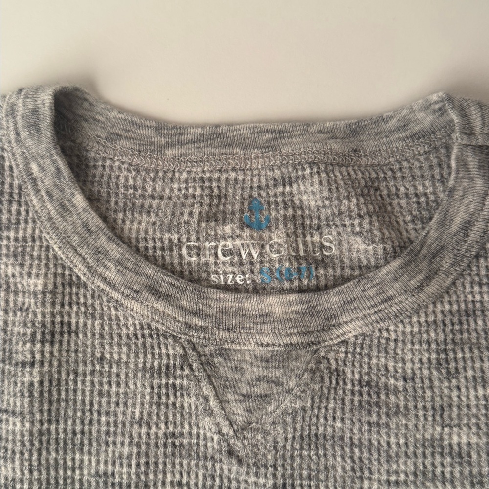 Crewcuts Kids Long sleeve Thermal Top - Small (6-7)